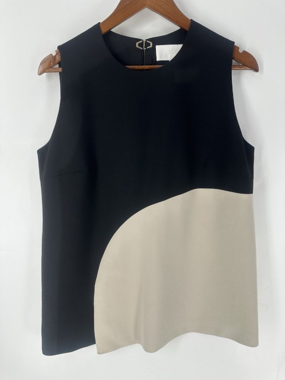 Hugo Boss Ikrysa Colorblock Sleeveless Top Women’s 10 EUC
